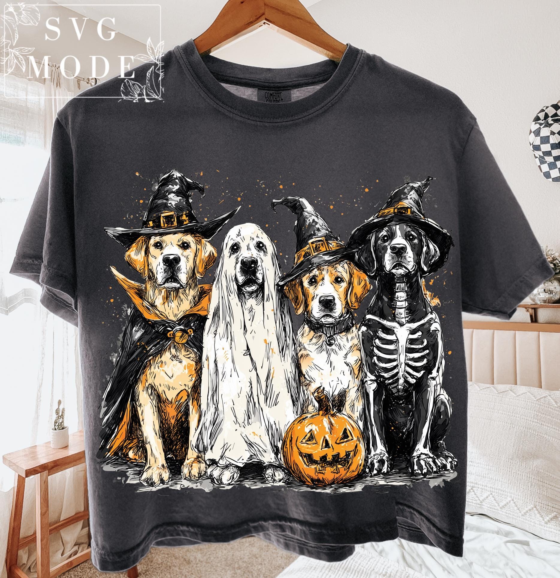 Retro Ghost Dog PNG, Spooky Season PNG, Halloween Ghost Dog Png ...