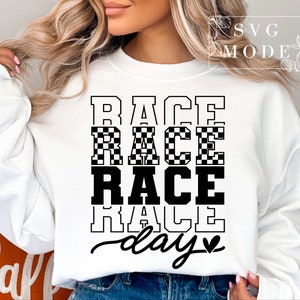Race Day SVG PNG, Race Day Vibes Svg, Game Day Svg, Race Day Cheer Svg, Race Season Svg, Race Svg, Race Day Shirt Svg, Racing Svg image 1