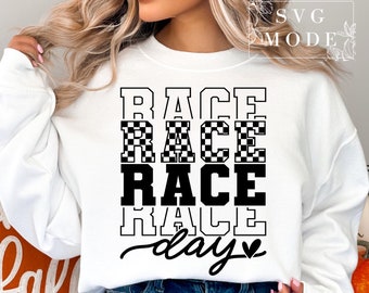 Race Day SVG PNG, Race Day Vibes Svg, Game Day Svg, Race Day Cheer Svg, Race Season Svg, Race Svg, Race Day Shirt Svg, Racing Svg