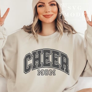 Cheer Mom SVG PNG PDF, Cheerleader Svg, Team Spirit Svg, Cheer Mom Shirt Svg, Cheer Life Svg, Mom Life Svg, Cheerleader Mom Svg, Mom Svg