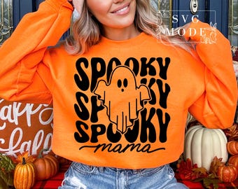 Spooky Mama SVG PNG PDF, Halloween Mom Svg, Halloween Svg, Witchy Mama Svg, Witchy Vibes Svg, Funny Halloween Svg, Halloween Shirt Svg