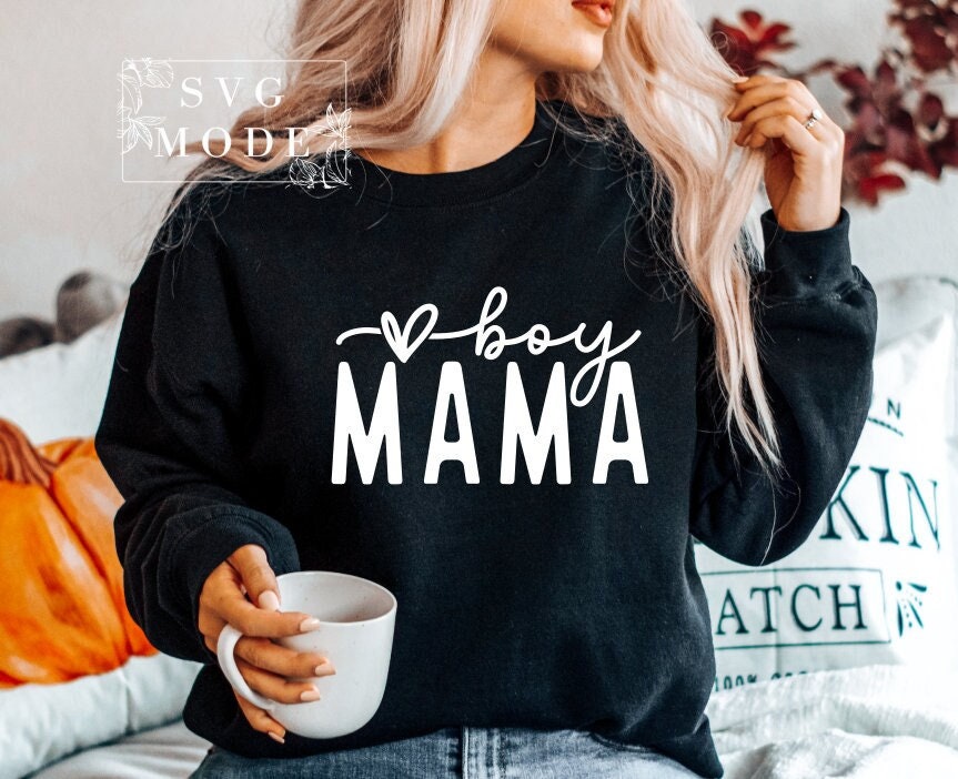 EQWLJWE Boy Mom Shirt for Women Mom Shirts Mother Gifts T Shirt Mom of Boys  Funny Tops Tees 