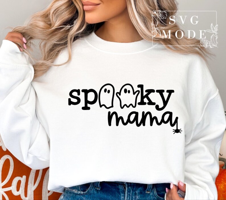 Spooky Mama SVG PNG PDF, Halloween Mom Svg, Halloween Svg, Witchy Mama ...