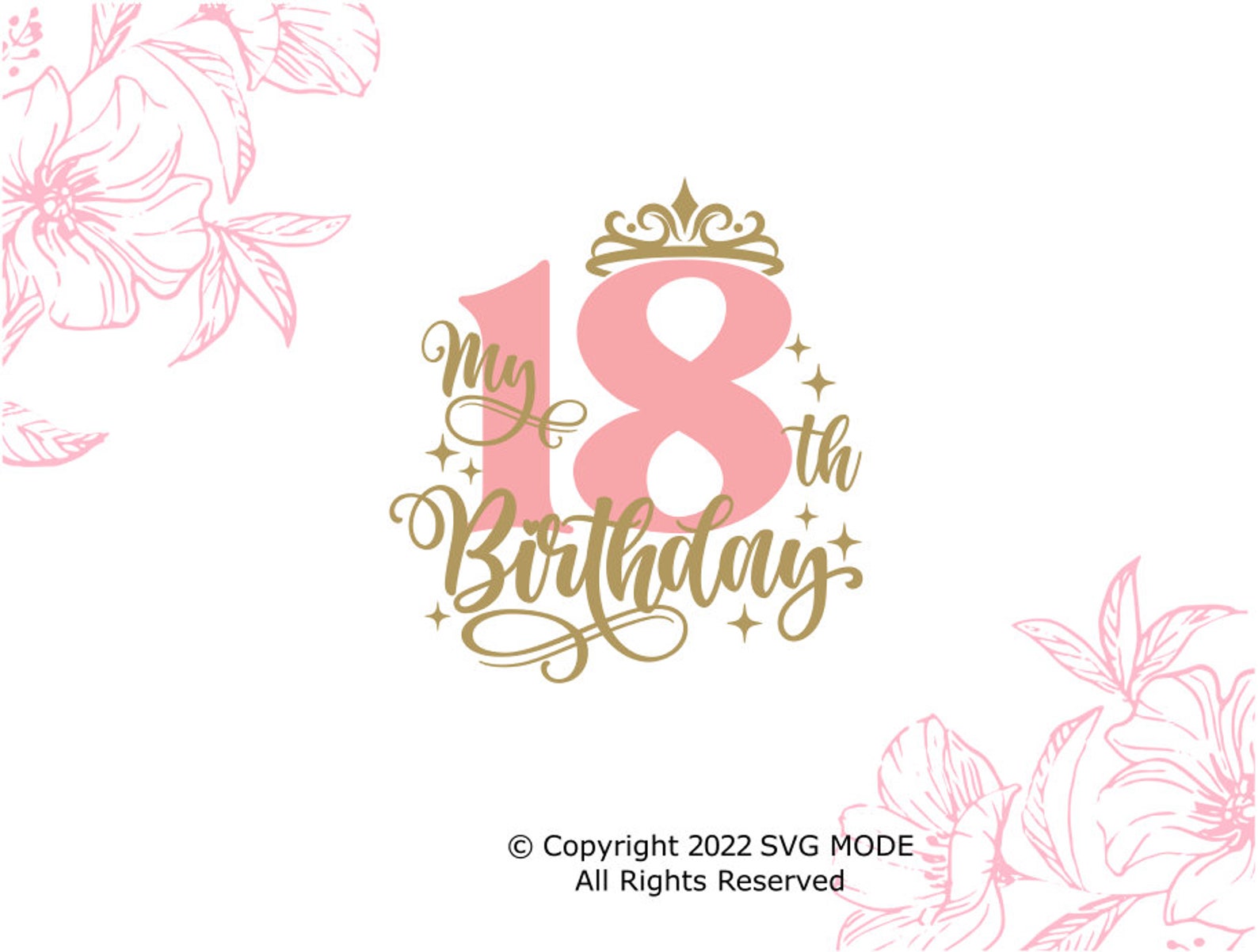 Finally 18 SVG PNG PDF, 18th Birthday Svg, Sweet 18 Shirt Svg, It's My ...
