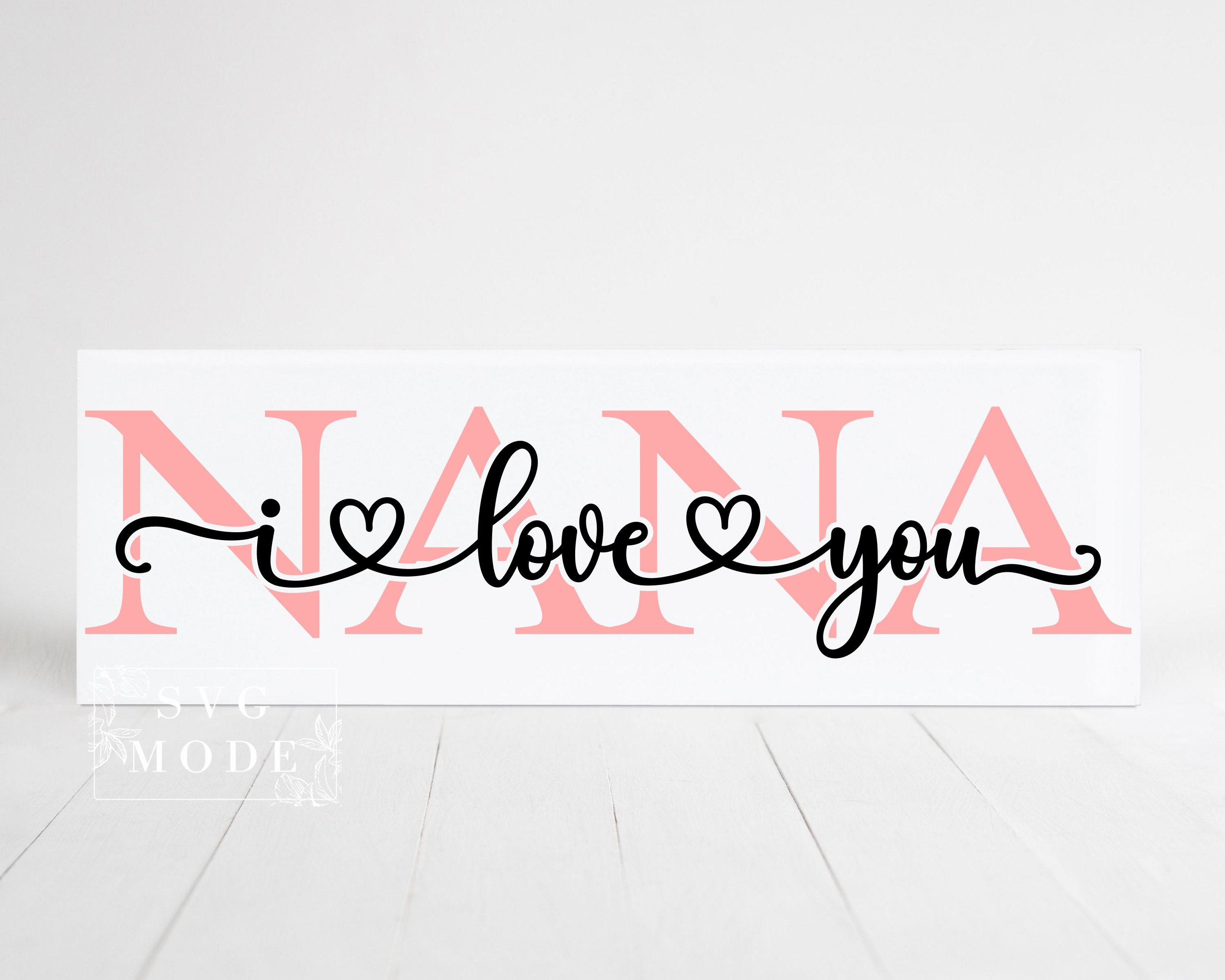 We Love You Nana SVG Nana Svg Grandma I Love You Svg Nana Etsy UK