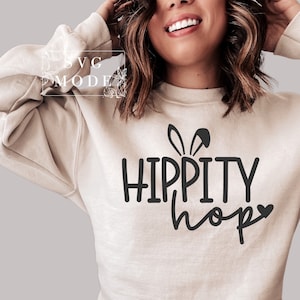 Hippity Hop SVG PNG PDF, Happy Easter Svg, Easter Bunny Svg, Kids Easter Svg, Easter Shirt Svg, Easter Svg, Easter Teacher Svg, Bunny Svg