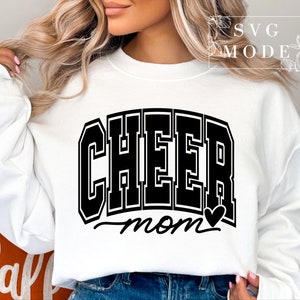 Cheer Mom SVG PNG PDF, Cheerleader Svg, Team Spirit Svg, Cheer Mom Shirt Svg, Cheer Life Svg, Mom Life Svg, Cheerleader Mom Svg, Mom Svg