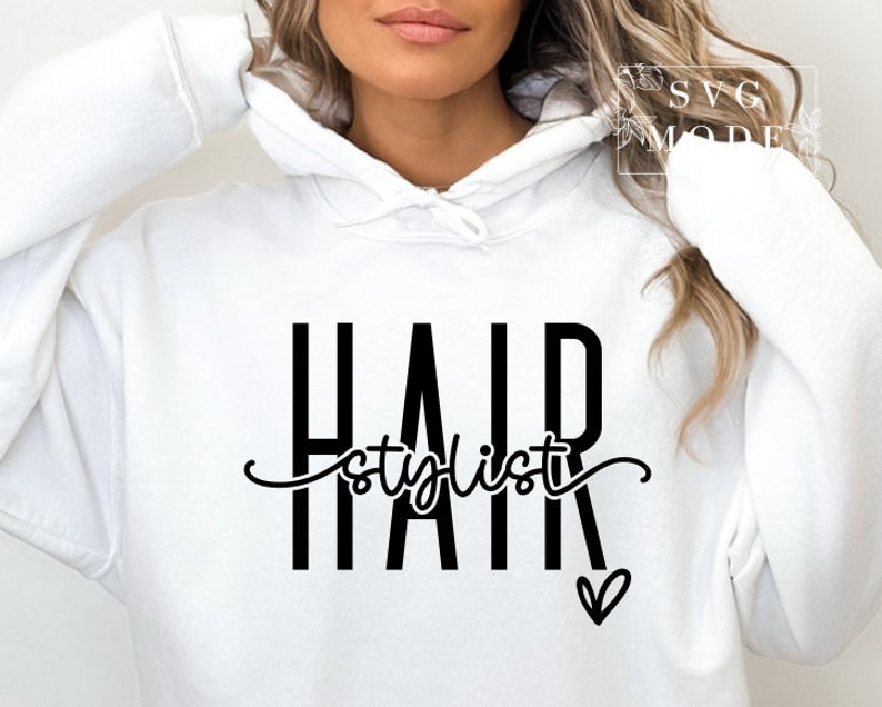 Modalità parrucchiere SVG PNG, parrucchiere Svg, parrucchiere Svg, parrucchiere Svg, Hair Hustler Svg, cosmetologia Svg, camicia parrucchiere Svg immagine 3