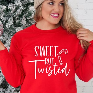 Sweet But Twisted SVG PNG PDF, Santa Svg, Christmas Svg, Christmas Jumper Svg, Sarcastic Christmas, Merry Christmas Svg, Funny Christmas Svg image 4