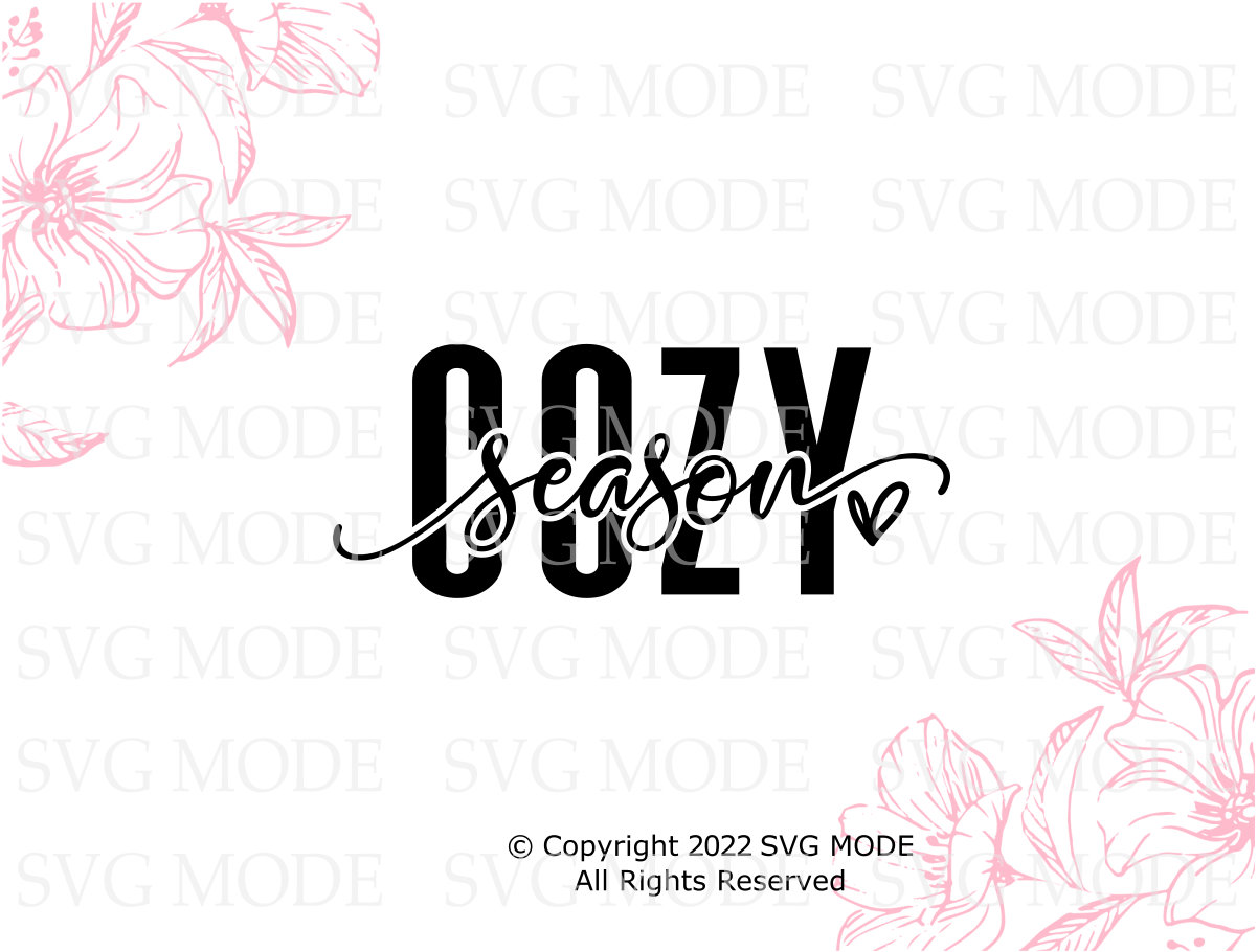 Cozy Season SVG PNG PDF, Get Cozy Svg, Merry Christmas Svg, Christmas ...