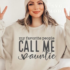 Minhas pessoas favoritas me chamam de tia SVG PNG, tia legal Svg, melhor tia Svg, melhor tia de todos os tempos Svg, tia abençoada Svg, nova tia Svg, tia amada Svg