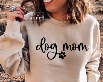 Dog Mom SVG PNG PDF, Dog Mama Svg, Paw Svg, Love Dogs Svg, Pet Svg, Dog Lover Svg, Fur Mom Svg, Mom Shirt Svg, Dog Mom T-Shirt Svg