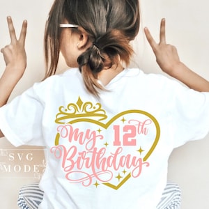 12 cumpleaños SVG PNG PDF, 12 cumpleaños svg, cumpleaños svg, 12 cumpleaños princesa svg, mi 12 cumpleaños svg, es mi cumpleaños svg, hola 12