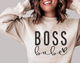 Boss Babe SVG PNG PDF, Självstärkande Svg, Småföretagare Svg, Motiverad Svg, Flicka Boss Svg, Mamma Boss Svg, Entreprenör Svg, Boss Lady