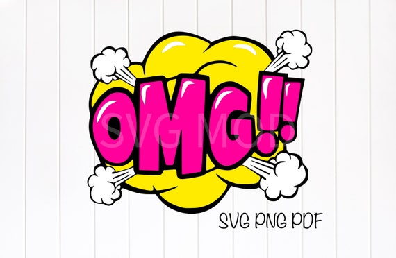 OMG Svg OMG Shirt Svg Funny Svg Cute Svg Inspirational | Etsy