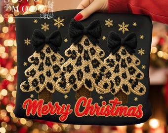 Leopard Christmas Tree PNG, Winter Holiday Sublimation (Digital Download)