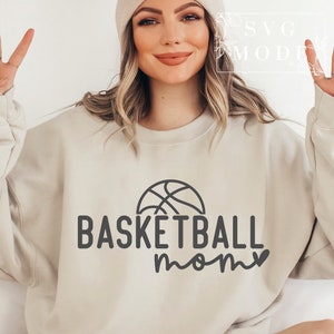 Basketball Mom SVG PNG PDF, Mom Svg, Basketball Svg, Mom Life Svg, Basketball Mom Shirt, Game Day Svg, Basketball Mom Svg Files, Sports Svg
