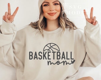 Basketball Mom SVG PNG PDF, Mom Svg, Basketball Svg, Mom Life Svg, Basketball Mom Shirt, Game Day Svg, Basketball Mom Svg Files, Sports Svg
