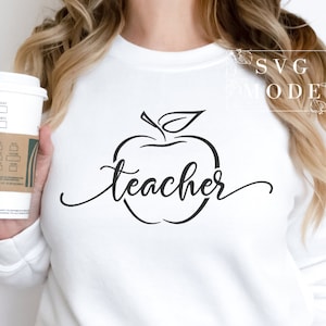 One Loved Teacher SVG PNG PDF, Teacher Svg, Best Teacher Svg, Teacher Appreciation Svg, Teacher Life Svg, Favorite Teacher Shirt Svg