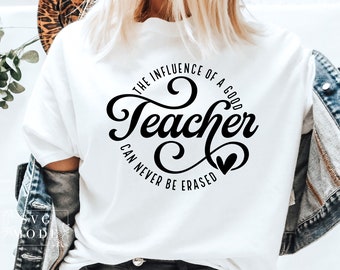 One Loved Teacher SVG PNG PDF, Teacher Svg, Best Teacher Svg, Teacher Appreciation Svg, Teacher Life Svg, Favorite Teacher Shirt Svg