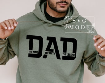 L’homme le mythe la légende SVG PNG PDF, papa SVG, père SVG, fête des pères SVG, papa citation SVG, papa SVG designs, meilleur papa jamais SVG, papa SVG