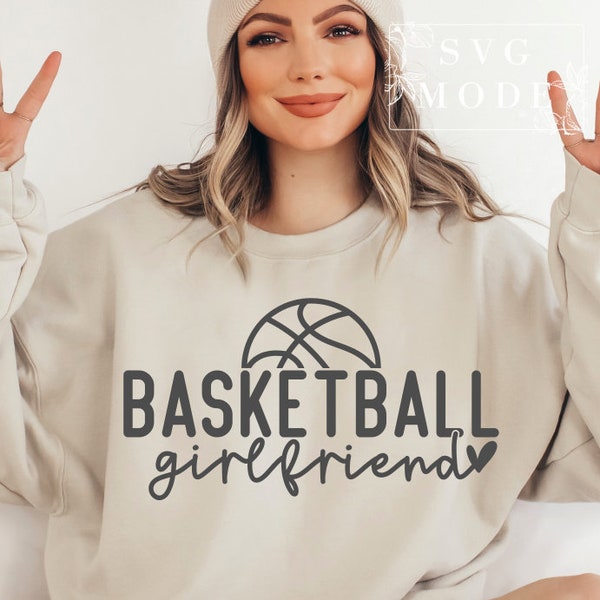 Basketball Girlfriend SVG PNG, Basketball Svg, Girlfriend Life Svg, Basketball Girlfriend Shirt, Game Day Svg, Basketball Girlfriend Png