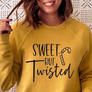 Sweet But Twisted SVG PNG PDF, Santa Svg, Christmas Svg, Christmas Jumper Svg, Sarcastic Christmas, Merry Christmas Svg, Funny Christmas Svg image 3