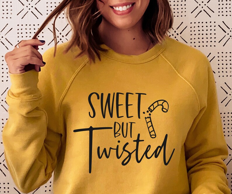 Sweet But Twisted SVG PNG PDF, Santa Svg, Christmas Svg, Christmas Jumper Svg, Sarcastic Christmas, Merry Christmas Svg, Funny Christmas Svg image 3