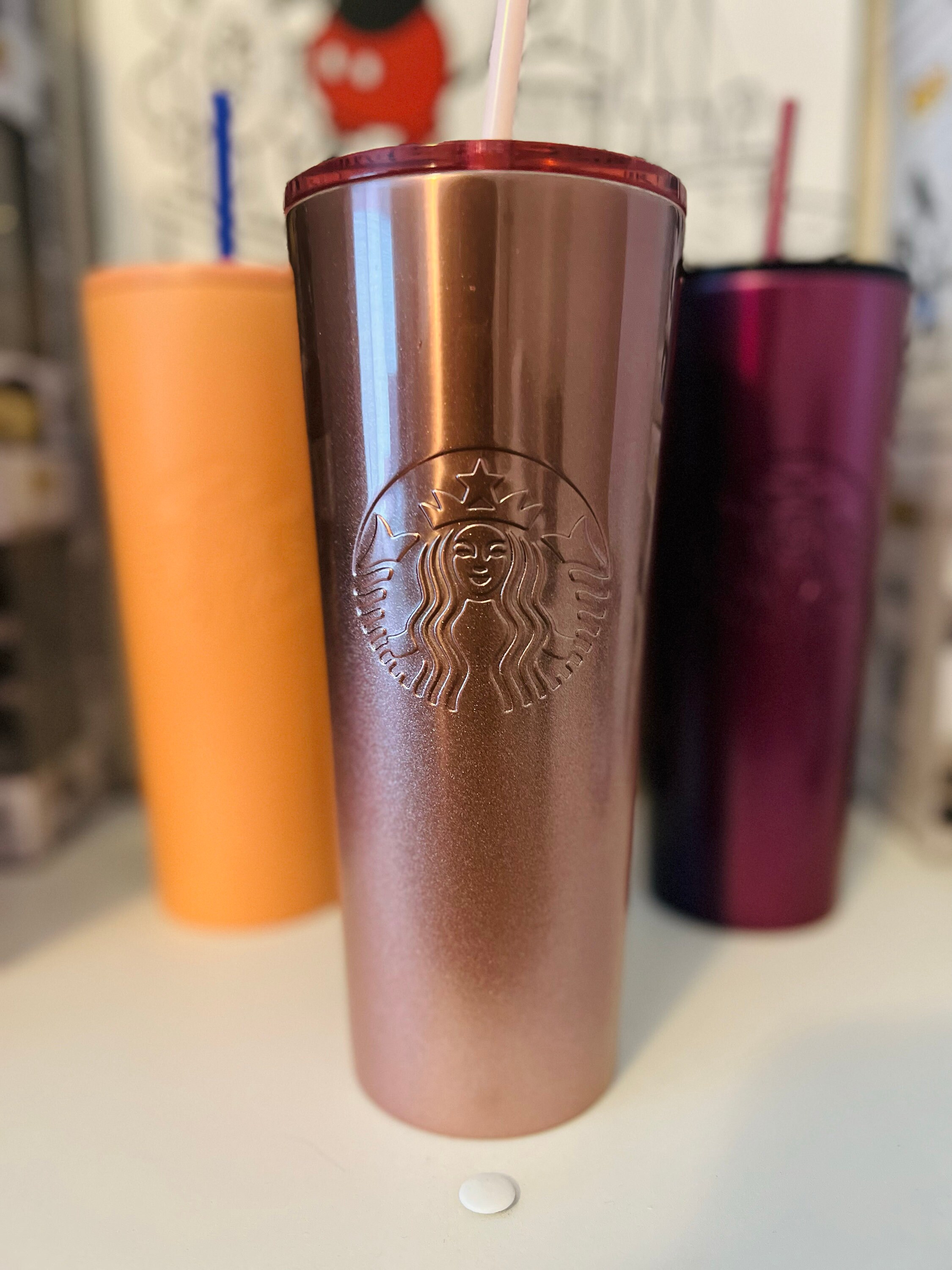 弁当箱・水筒 Starbucks Swell Stainless Steel Tumbler Starbucks Swell Blue Purple Iridescent Stainless Steel Water