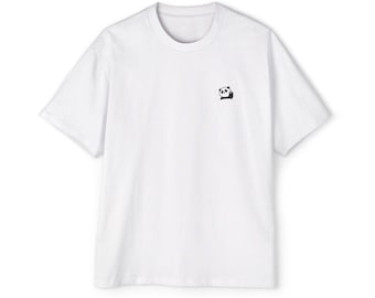 Panda Hand Raise MBP - Oversized Relaxed T-shirt