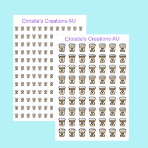 takeaway coffee icons - Multi Colour, Functional, Mini Icons, Small Icons, Planner Sticker Icons, Planner Icons