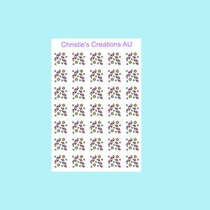 confetti icons - Multi Colour, Functional, Mini Icons, Small Icons, Planner Sticker Icons, Planner Icons