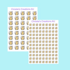 meal Icons - Multi Colour, Functional, Mini Icons, Small Icons, Planner Sticker Icons, Planner Icons