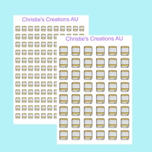 hard drive icons - Multi Colour, Functional, Mini Icons, Small Icons, Planner Sticker Icons, Planner Icons