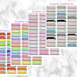 Cameo 3 Icons - Multi Colour, Functional, Mini Icons, Small Icons, Planner Sticker Icons, Planner Icons