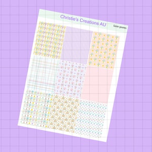 easter gnomes - Full Weekly Kit, Vertical Planner Sticker Kit, Functional Stickers, A La carte, Build a kit
