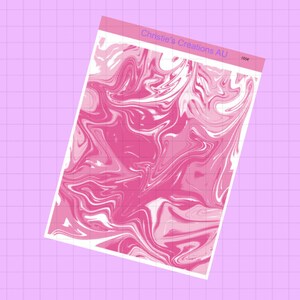 rose - Full Weekly Kit, Vertical Planner Sticker Kit, Functional Stickers, A La carte, Build a kit