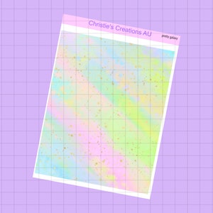 pretty galaxy - full Kit, Vertical Planner Sticker Kit, Functional Stickers, A La carte, Build a kit