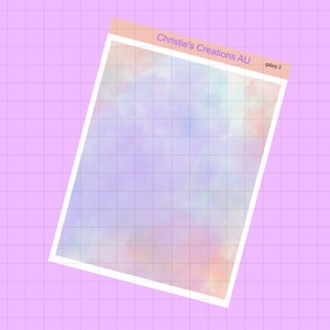 galaxy 3 - Full Weekly Kit, Vertical Planner Sticker Kit, Functional Stickers, A La carte, Build a kit