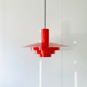 Large Danish 1970s Karlebo pendant by Skaarup & Jespersen for Fog Morup