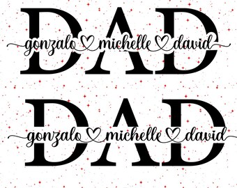Download Dad Monogram Svg Etsy