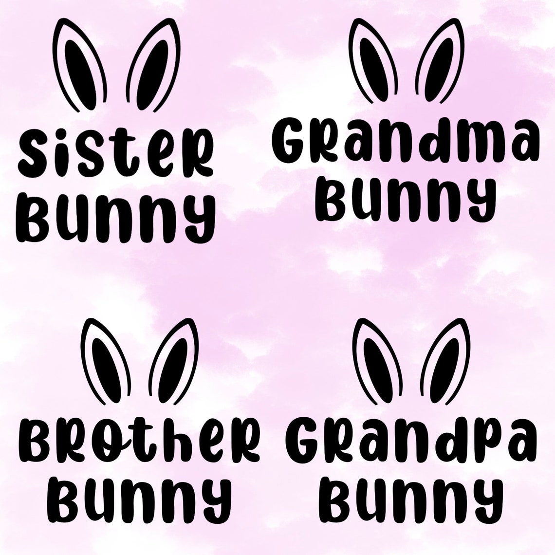 Free Free 214 Family Bunny Svg SVG PNG EPS DXF File