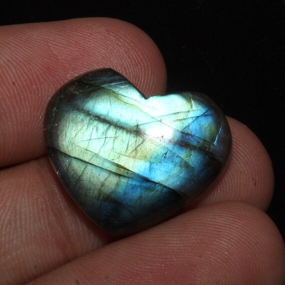 22x17x7 mm Beautiful Pink Labradorite Cabochon Gemstone Loose Rectangular Shape For Jewelry Making Labradorite Cabochon