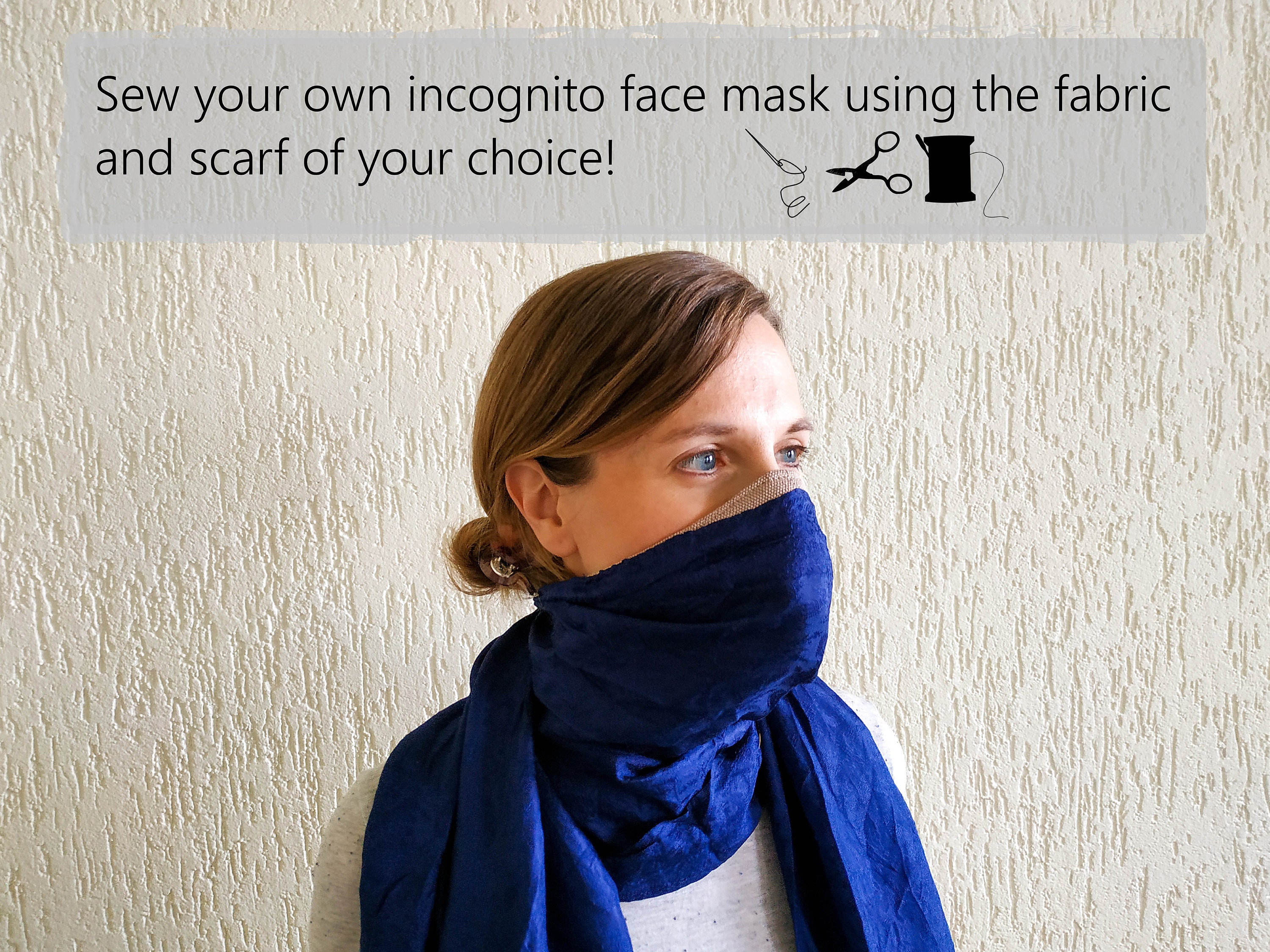Face Mask Pattern PDF Sewing Pattern DIY Face Mask With - Etsy
