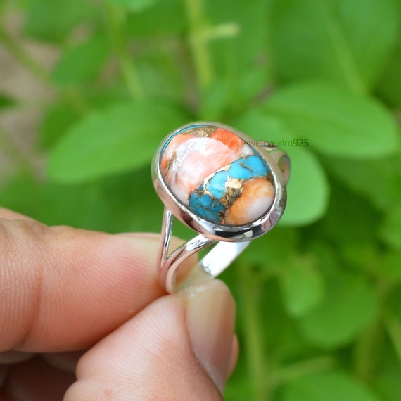 Buy New Orange Dahlia Copper Turquoise Ring 8x10mm Oval Ring Online in India  - Etsy | Jewelry accessories ideas, Dream jewelry, Jewelry inspiration