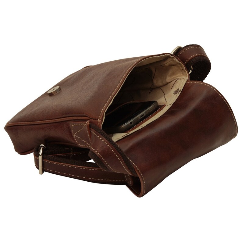 Genuine Leather Man Bag NW0728 Leather Bags New World Etsy