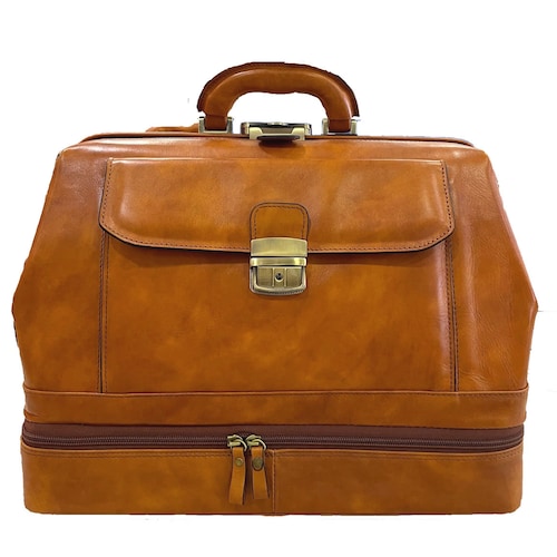 Genuine Leather Doctor Bag TLB3013 Luxury Leather Bags Etsy