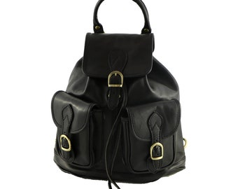 Sac à Dos en Cuir - 0001 - Luxury - Noir