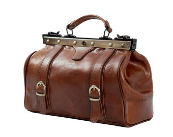 Docteur Sac en Cuir - 0006 - Luxury - Marron