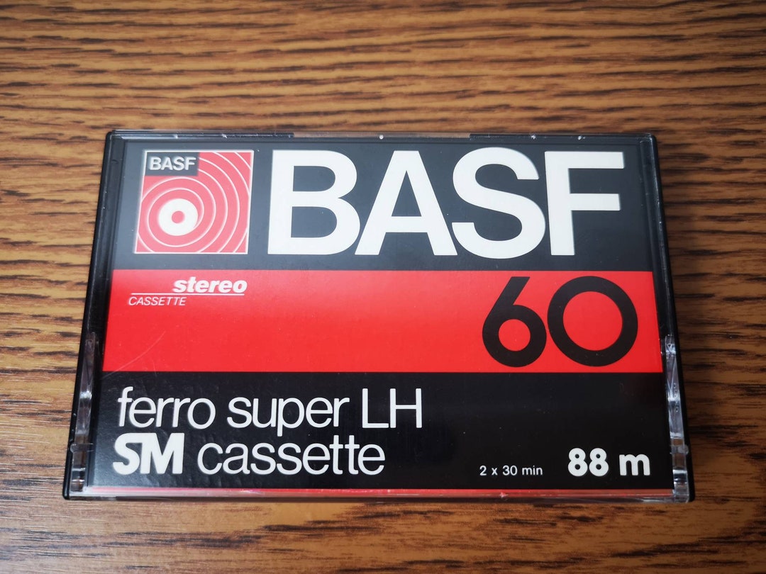 BASF 60 Ferro Super LH I SM Audio Cassette - Used - Utterly